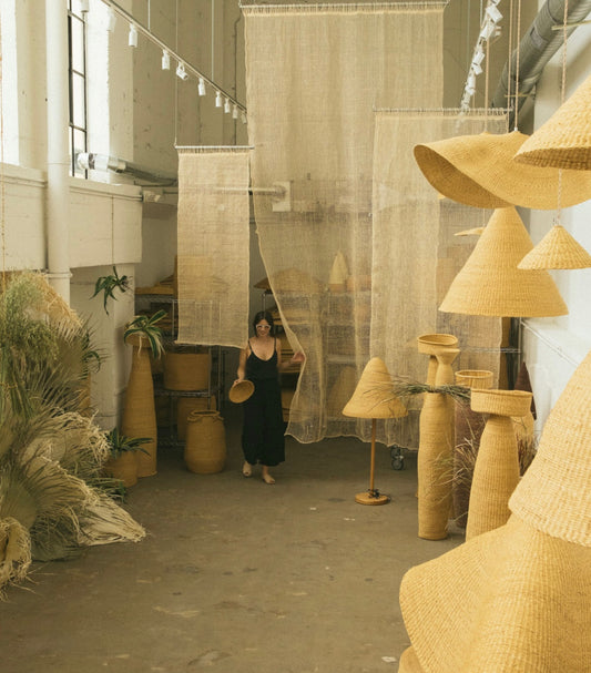 THROUGH HER LENS |  Anaïs Wade shoots our materials installation