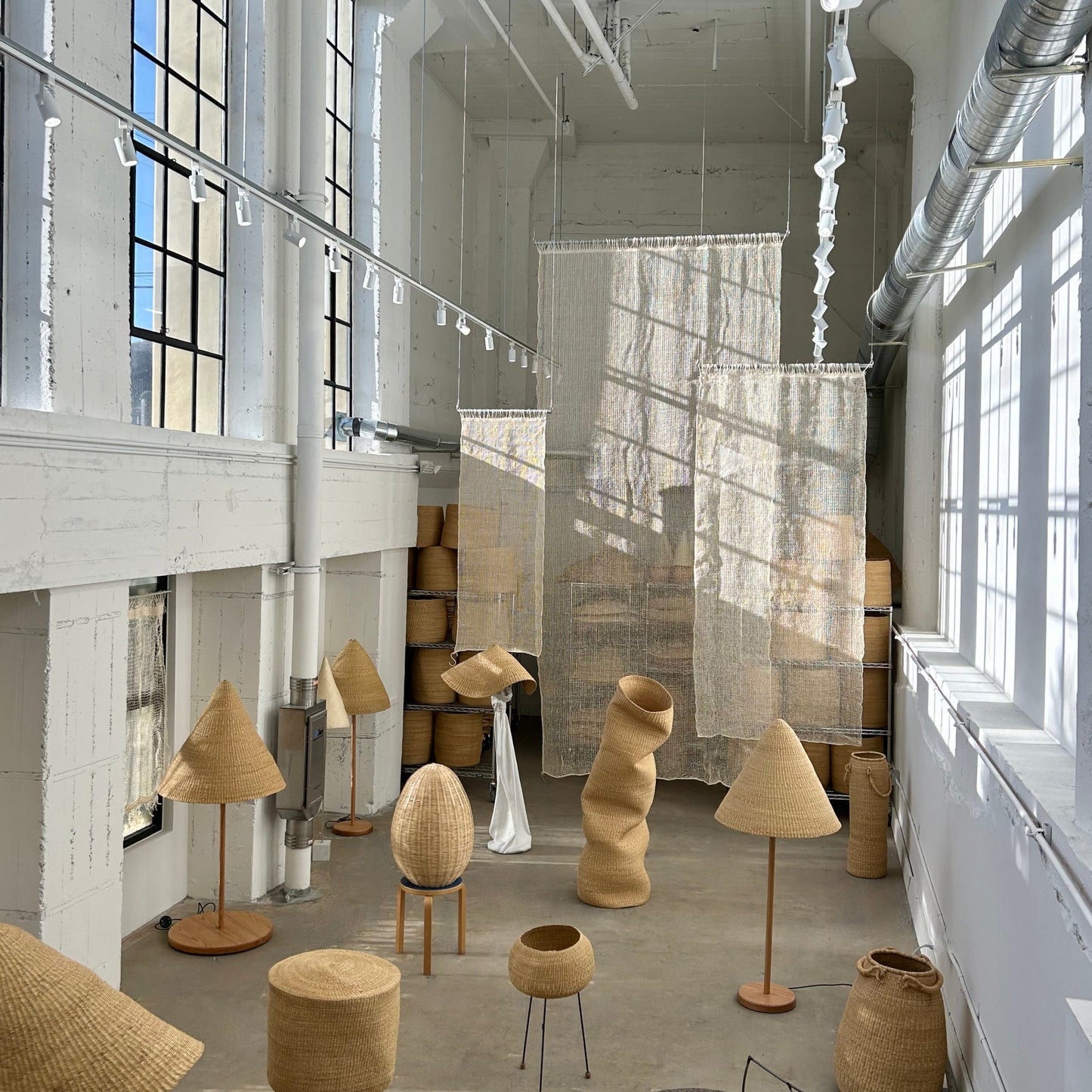 Hand woven maguey textile hanging