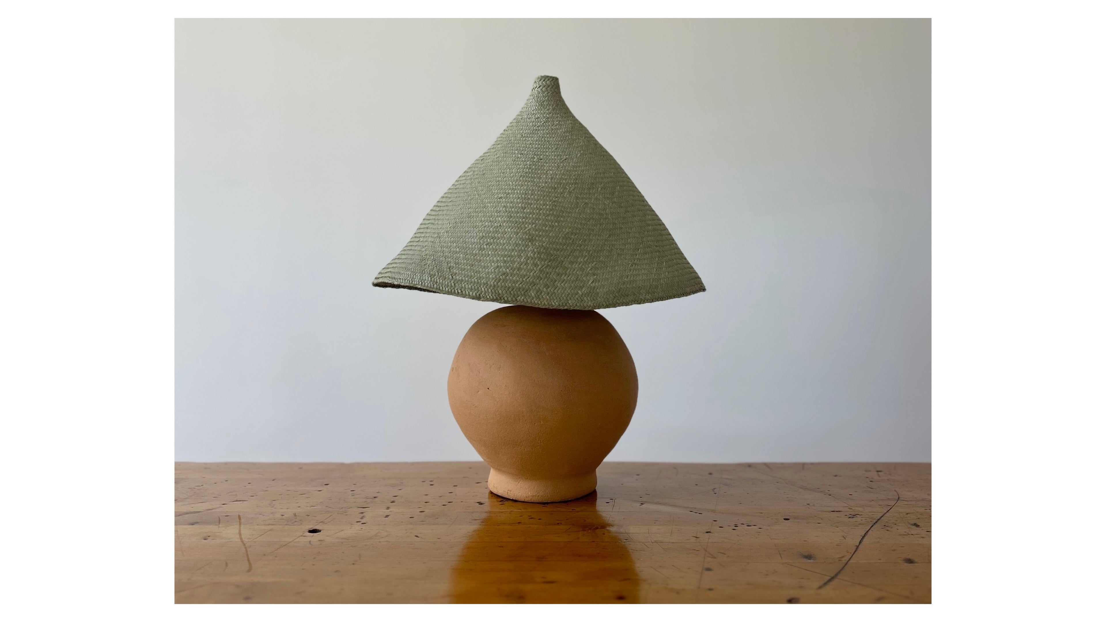 hand crafted ceramic table lamp