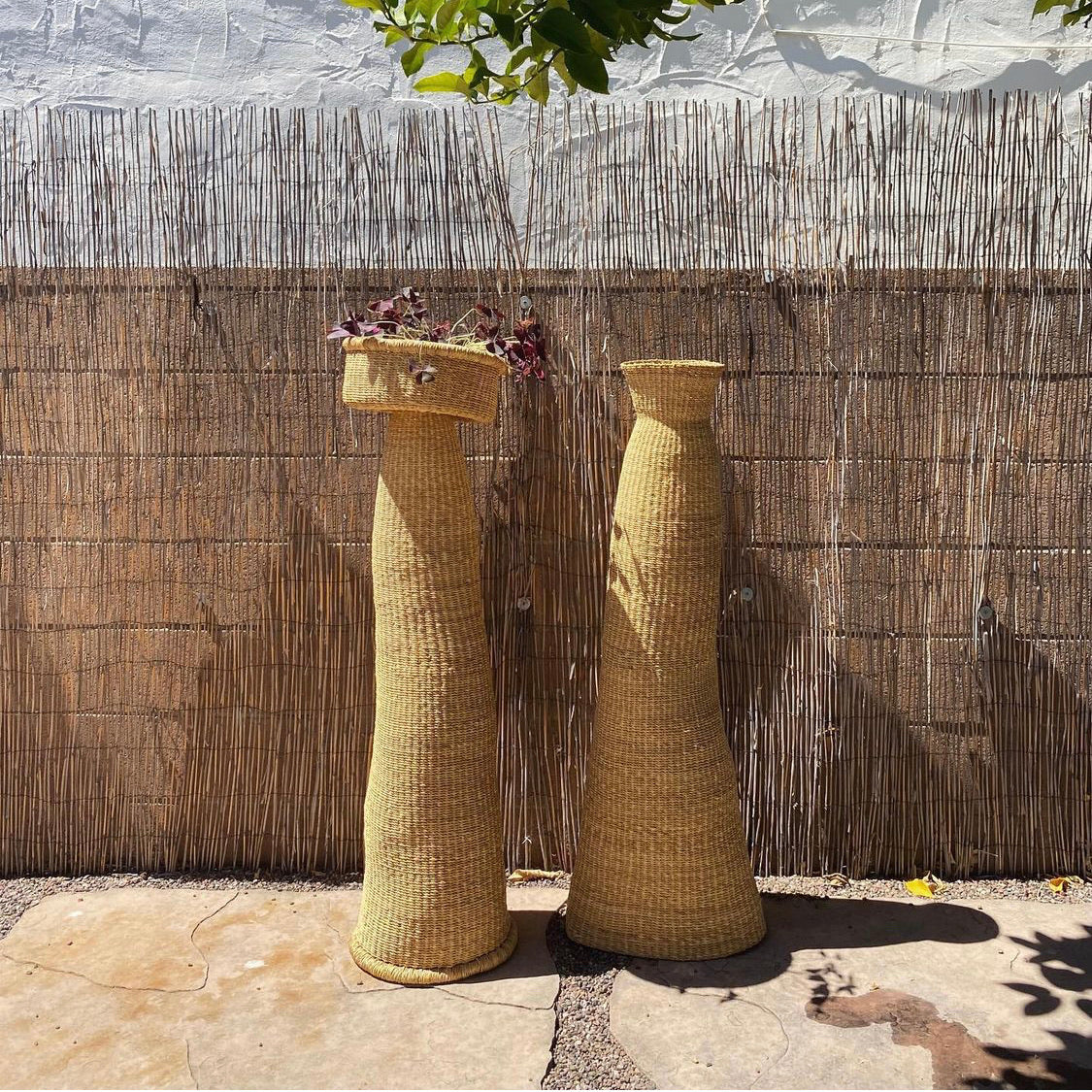 oversized basketry sustainable decor