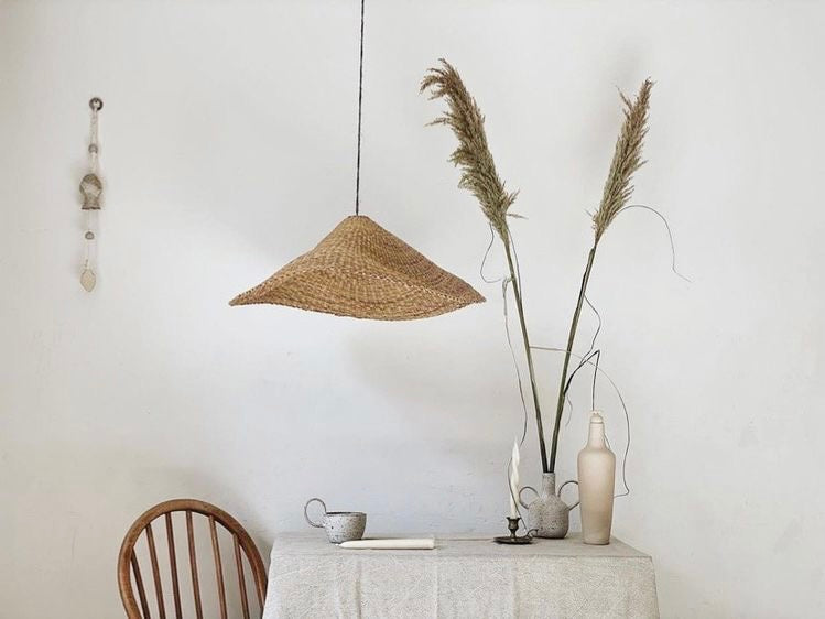 woven lightshade