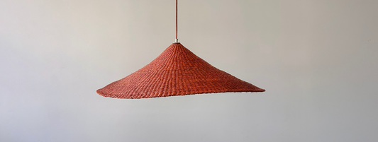 COLOR FROM THE GROUND | naturally dyed lighting from northern Ghana