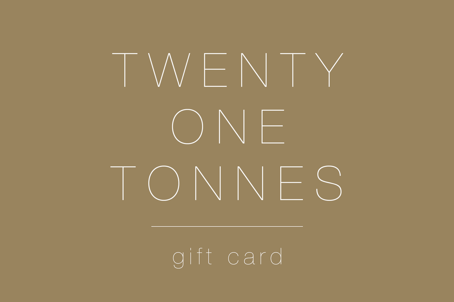 GIFT CARD