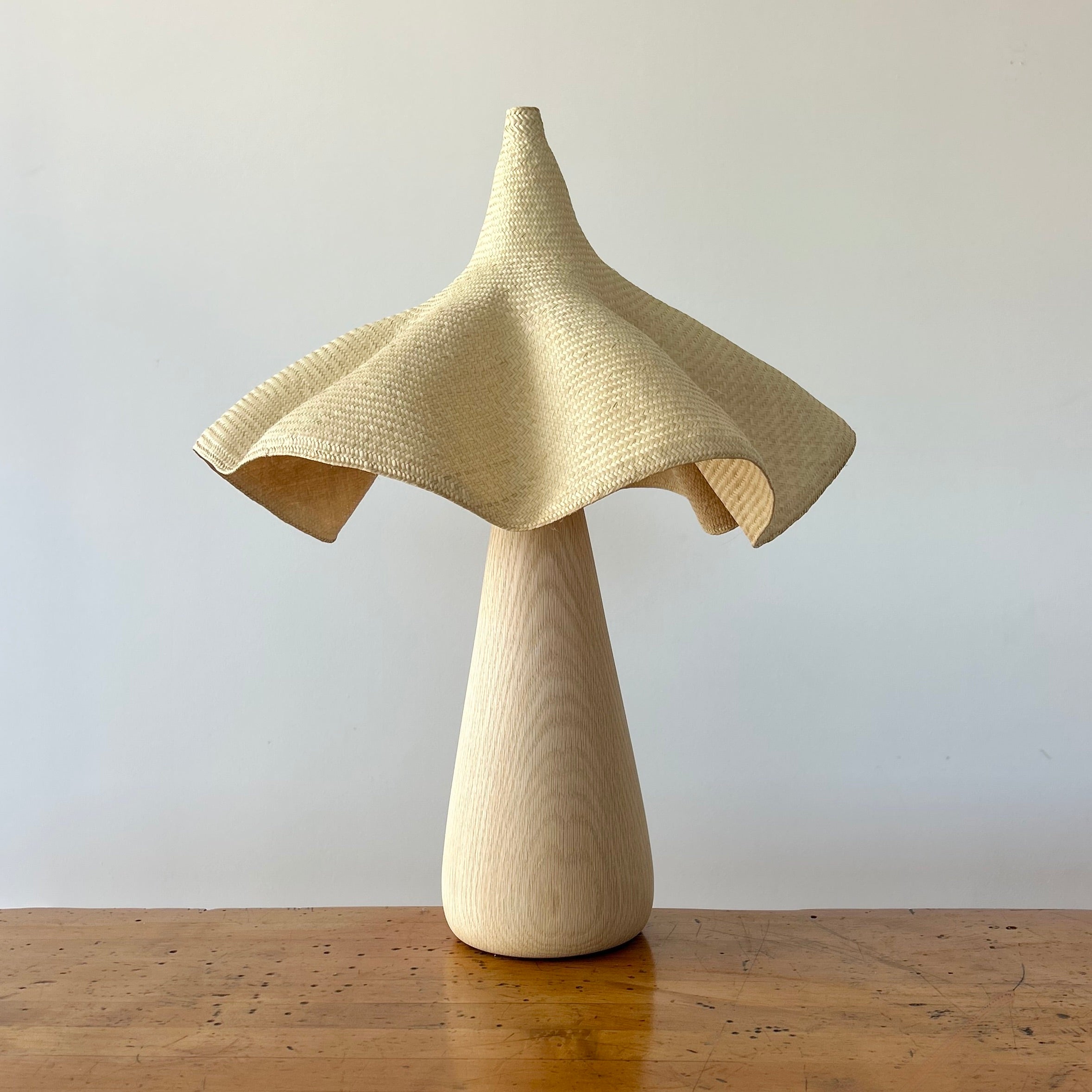 ハンドメイドlamp Posie Lamp | Sculptural Oak Table Lamp | Los Angeles – TWENTY ONE