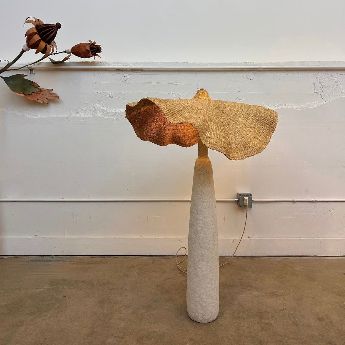 Twenty One Tonnes collaboration lamp with artist Mirena Kim